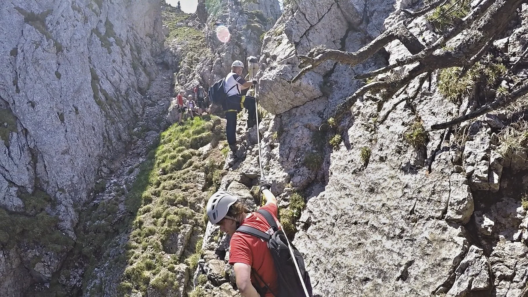 Franz Scheikl Klettersteig, Hochlantsch 