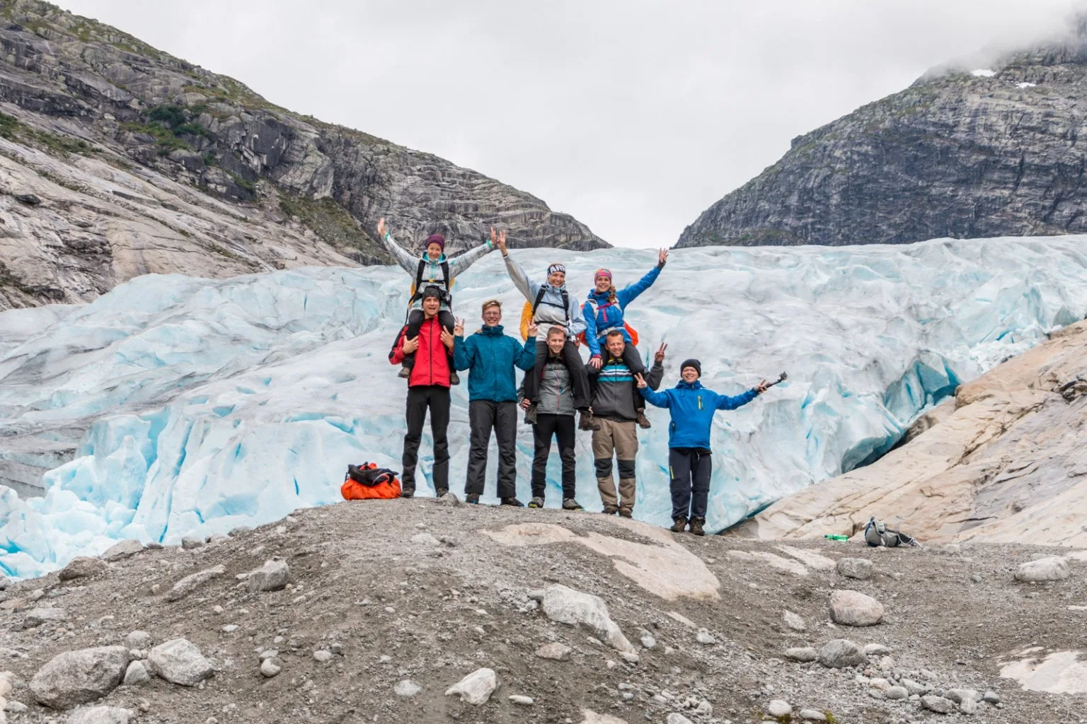 Nigardsbreen, jostedalsbreen national park