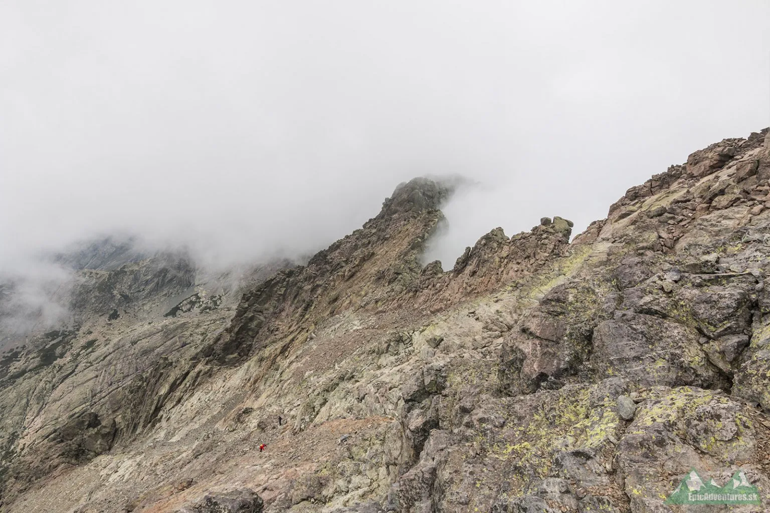 Cestou na Monte Cinto