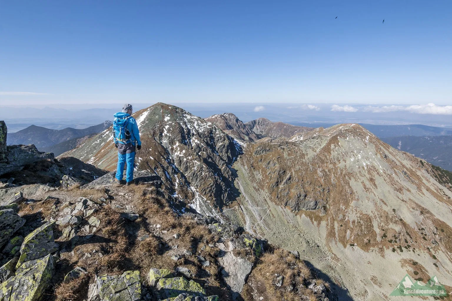 Pachoľa (2167 m n.m.) a Spálená (2083 m n.m.)