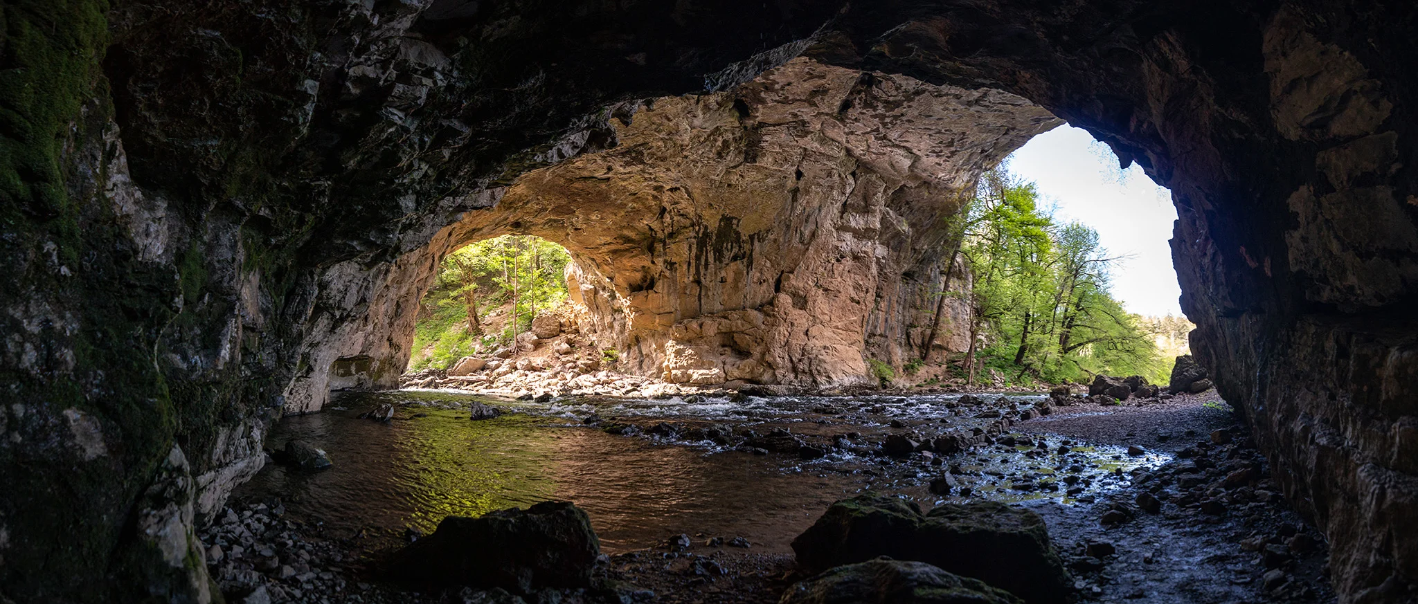 Panoráma pod veľkým mostom